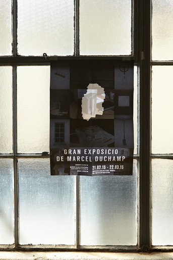 Texto y fotografías para el cartel-catálogo "Gran exposició de Marcel Duchamp", 2015